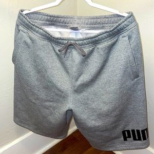 PUMA : Gray. Size:L Made in Vietnam . Forever Better . Comfortable Summer shorts